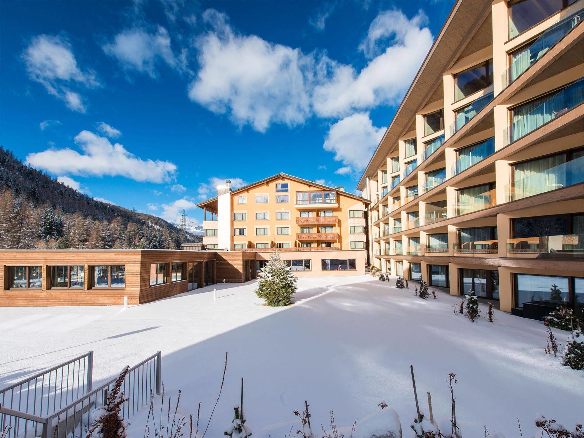 Hotel Palue Понтрезина Екстериор снимка