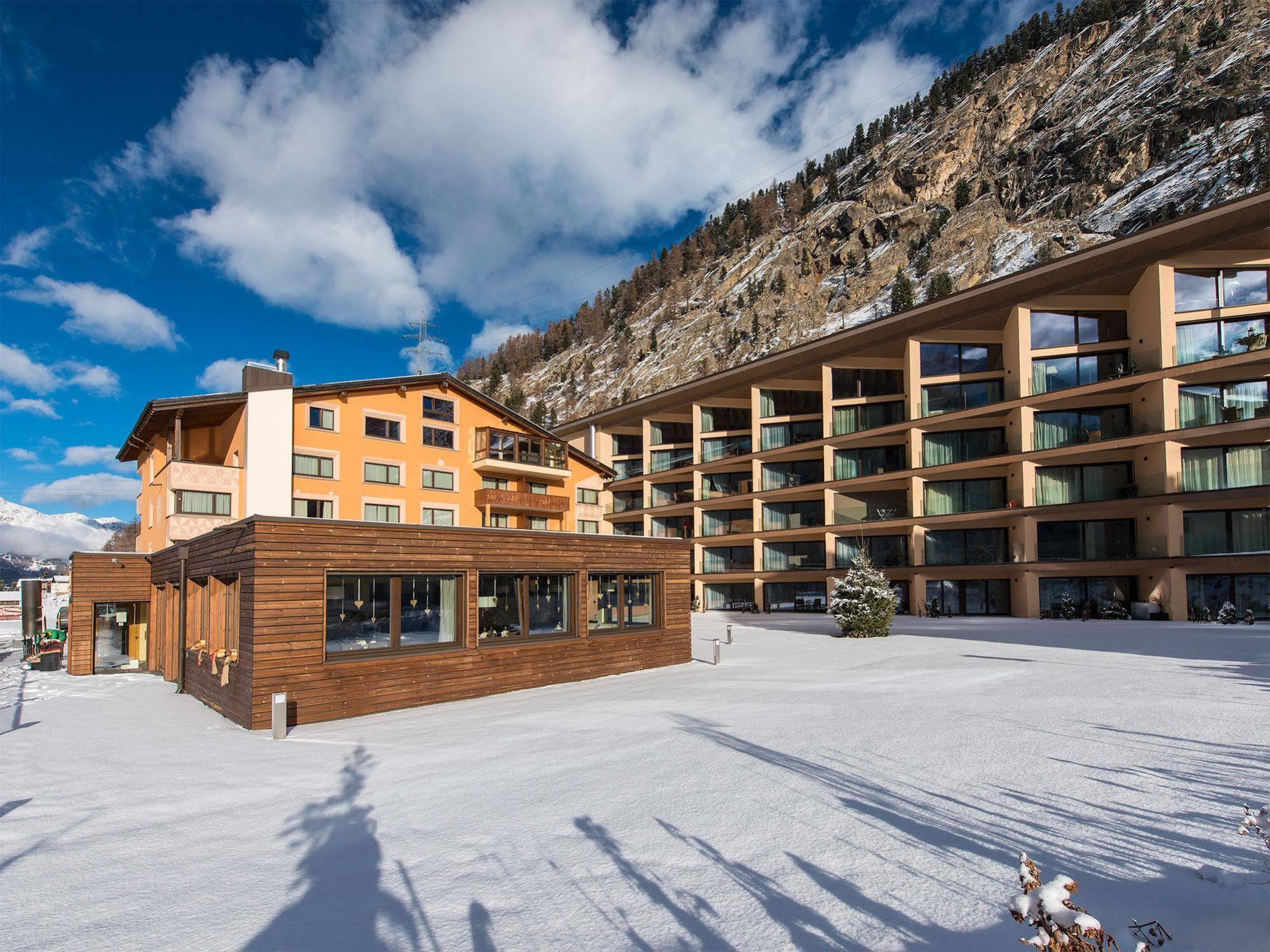 Hotel Palue Понтрезина Екстериор снимка